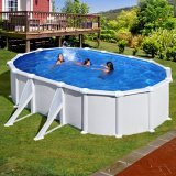 Nadzemní bazén GRE Fidji ovál 6,1 x 3,75 x 1,2 m